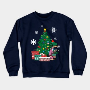 Droop A Long Around The Christmas Tree Crewneck Sweatshirt